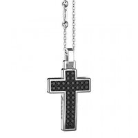 Collana Zancan Uomo  Insignia 925 in Argento Spinello ESC045 - ESC045